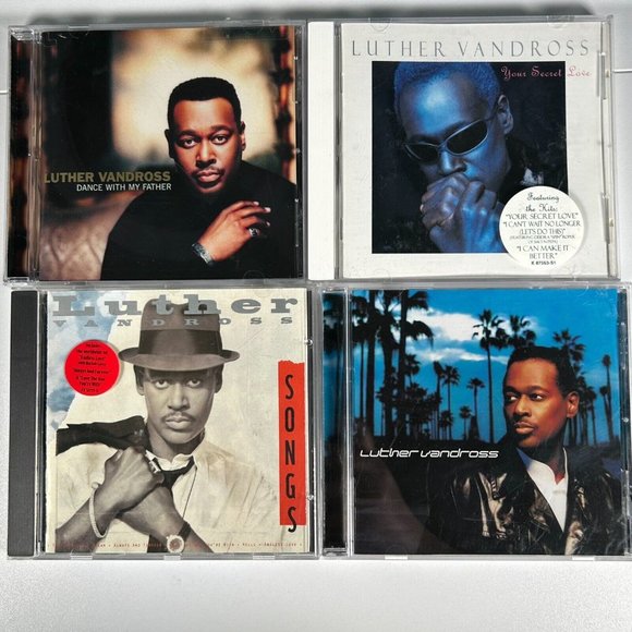 Luther Vandross CD's Set of 4 R&B Soul 90's 2000's - Picture 1 of 5